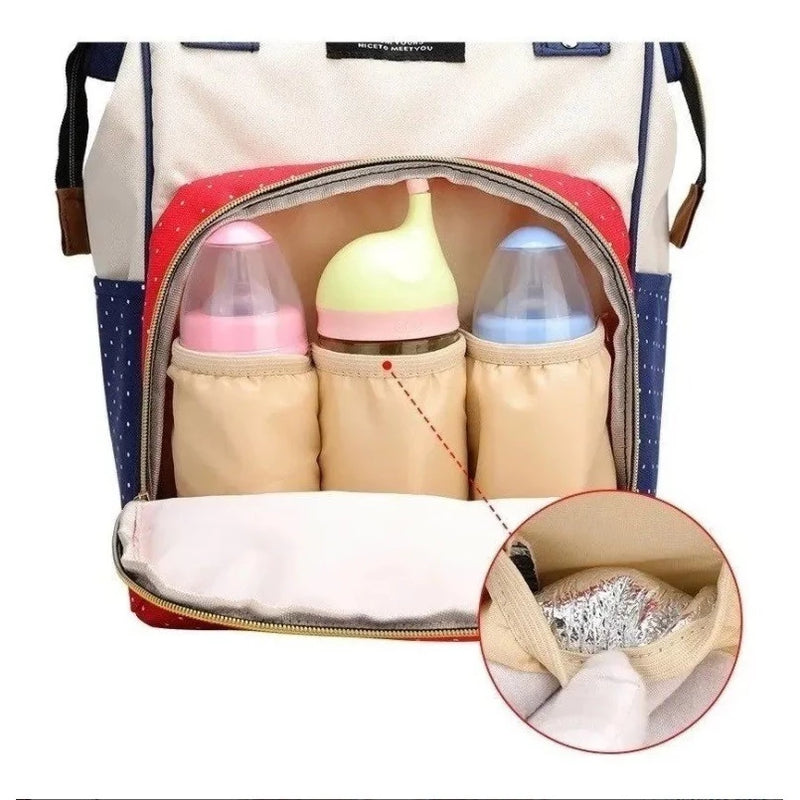 Mochila Maternidade Térmica Multifunção Panda